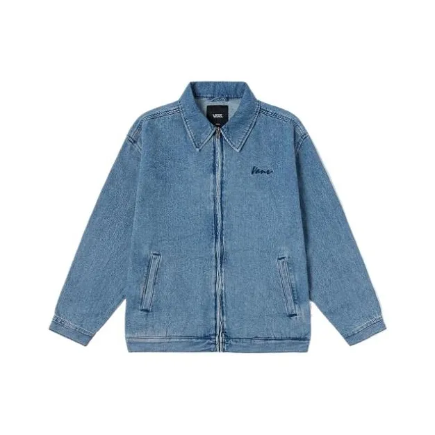 VANS Denim Куртка Женская Серый Синий
