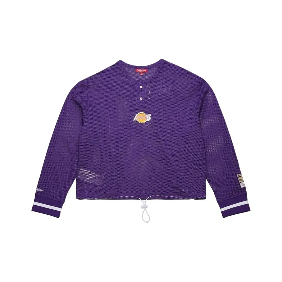 Mitchell & Ness x NBA Los Angeles Lakers Lifestyle Sweatshirt Women's Purple