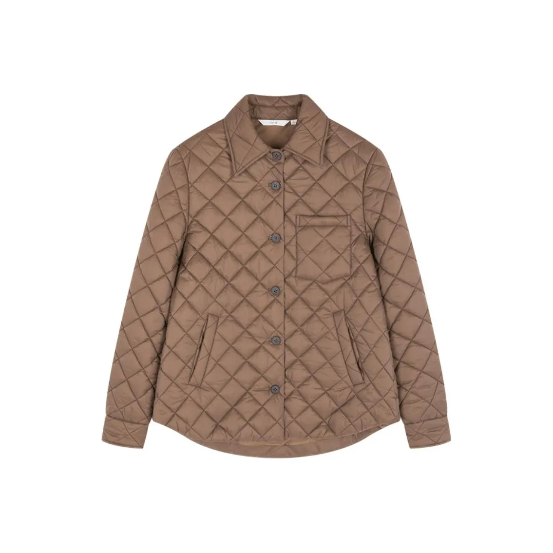 IHIMI Пуховик Женский Шоколадный Коричневый