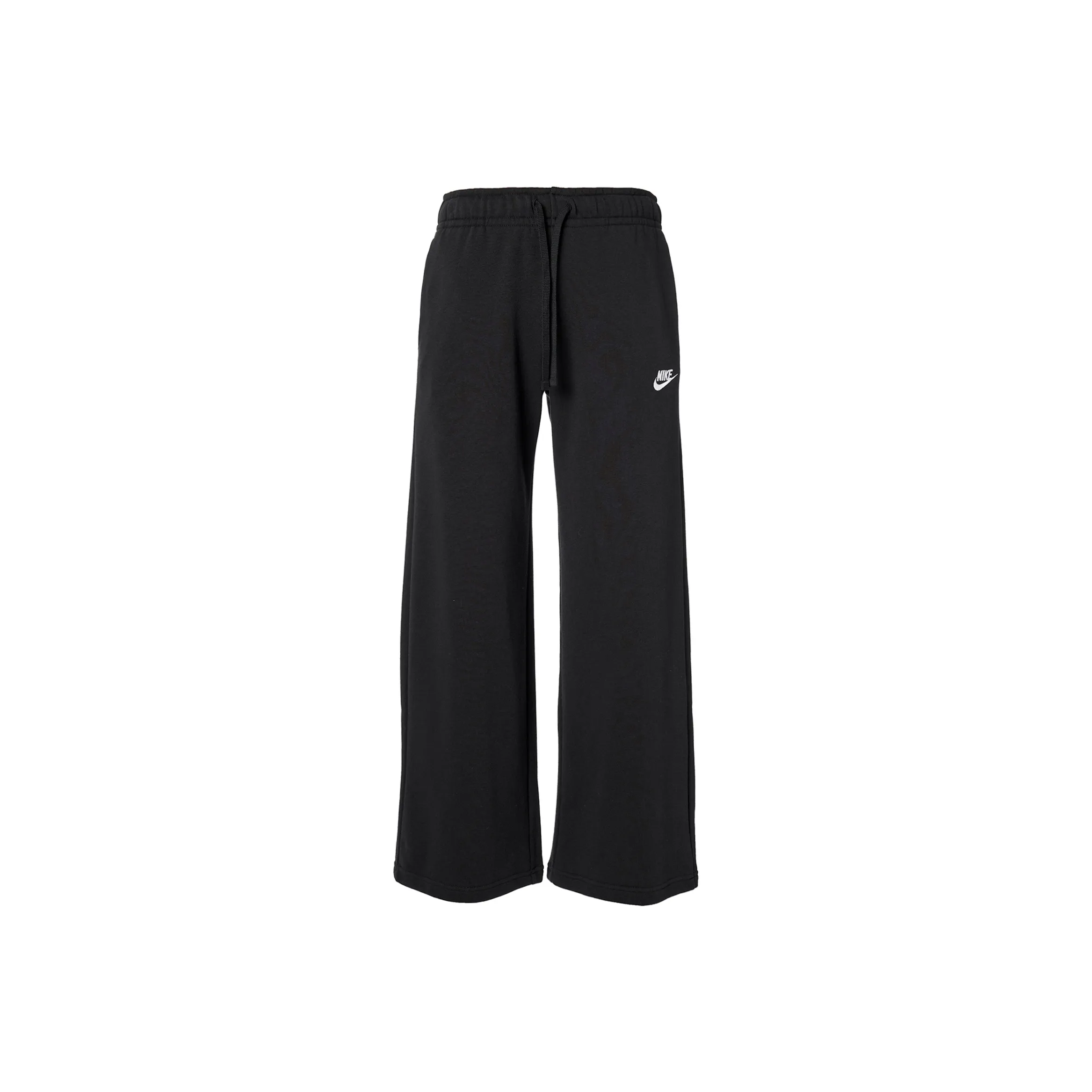 Nike Women's Mid Rise Wide Leg Sweatpants Black