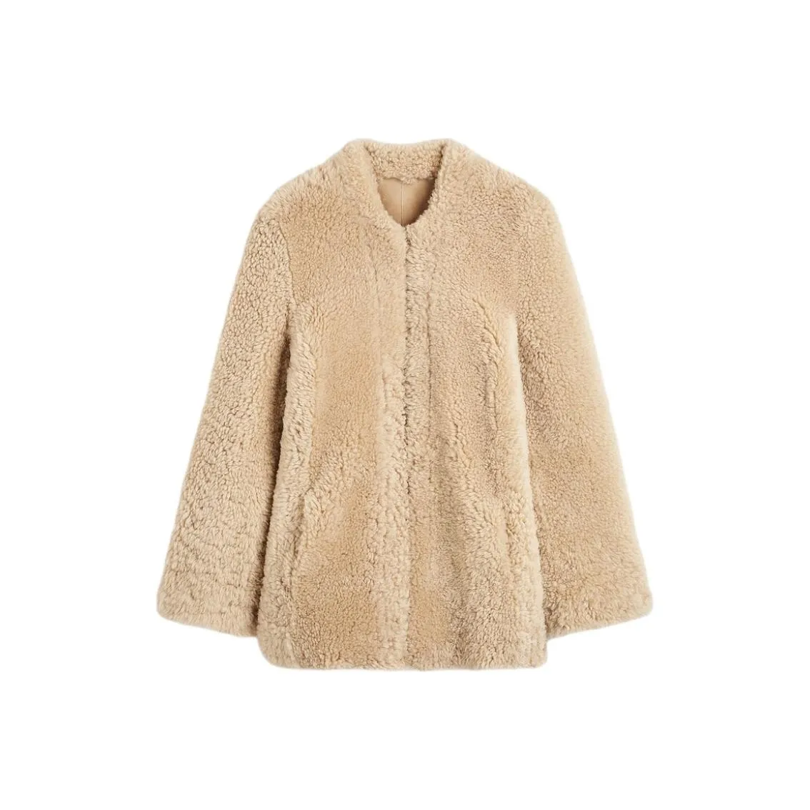 TOTEME Cinched Shearling Jacket