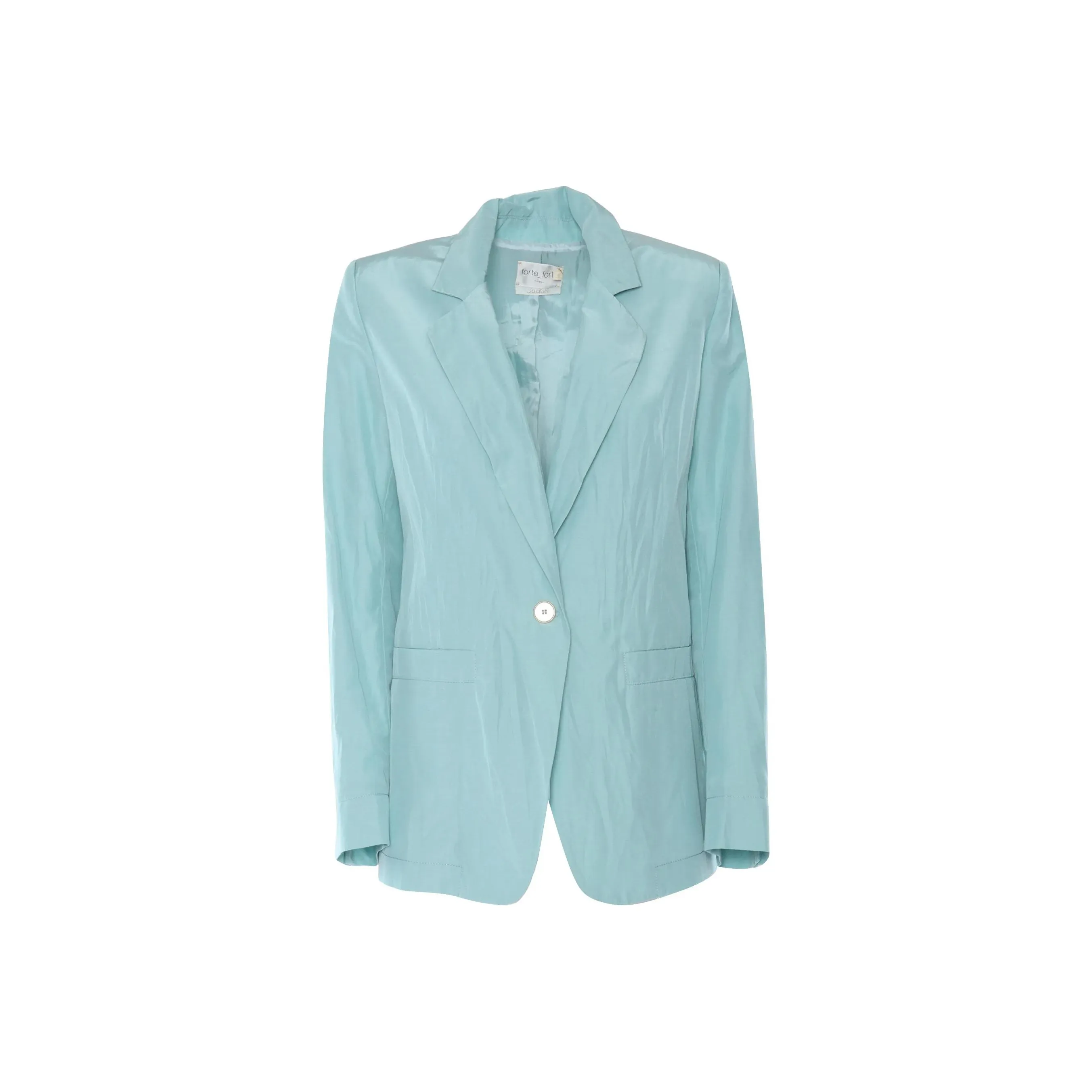 Forte Forte Single breasted Satin Blazer