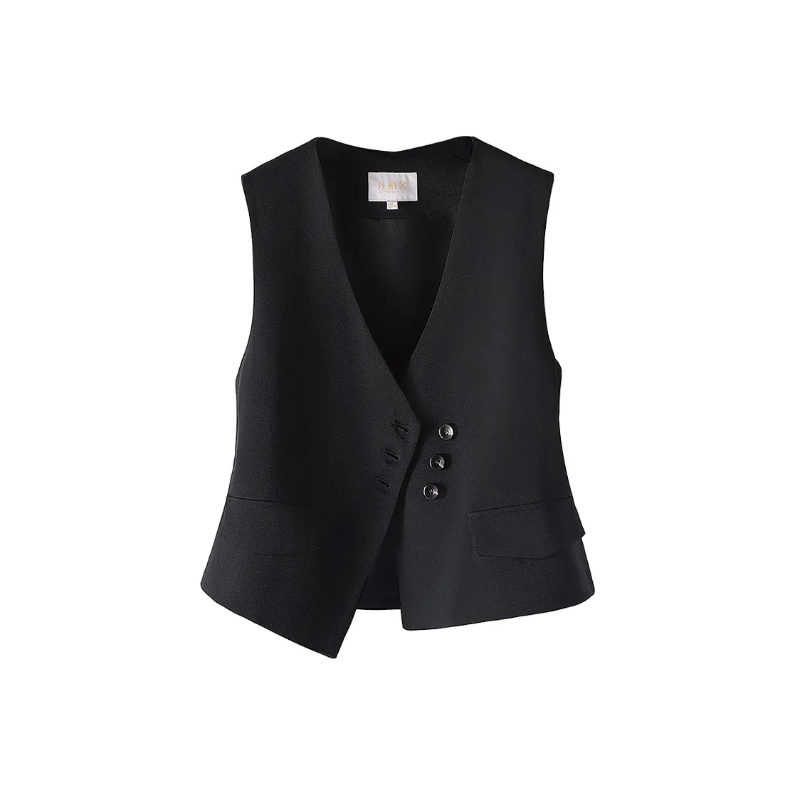 Cypress House Жилет Женский Черный