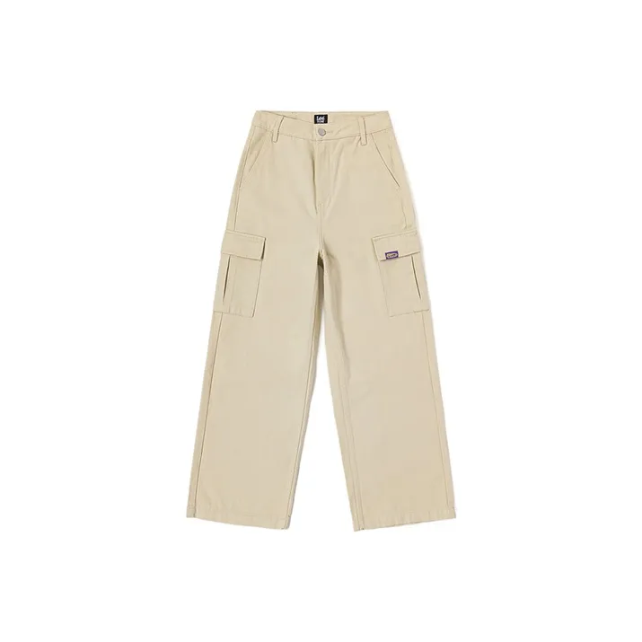 Lee Xline Бежевые Женские Повседневные Брюки