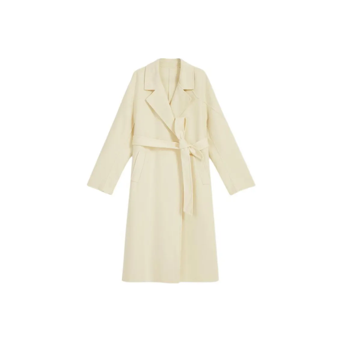 Yiner Белое Женское Пальто