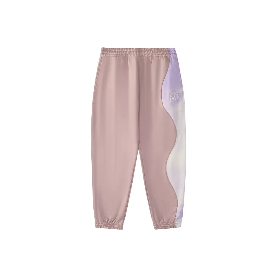 FILA FUSION x P.A.M. Casual Pants Women's Multivitamin Pink Purple