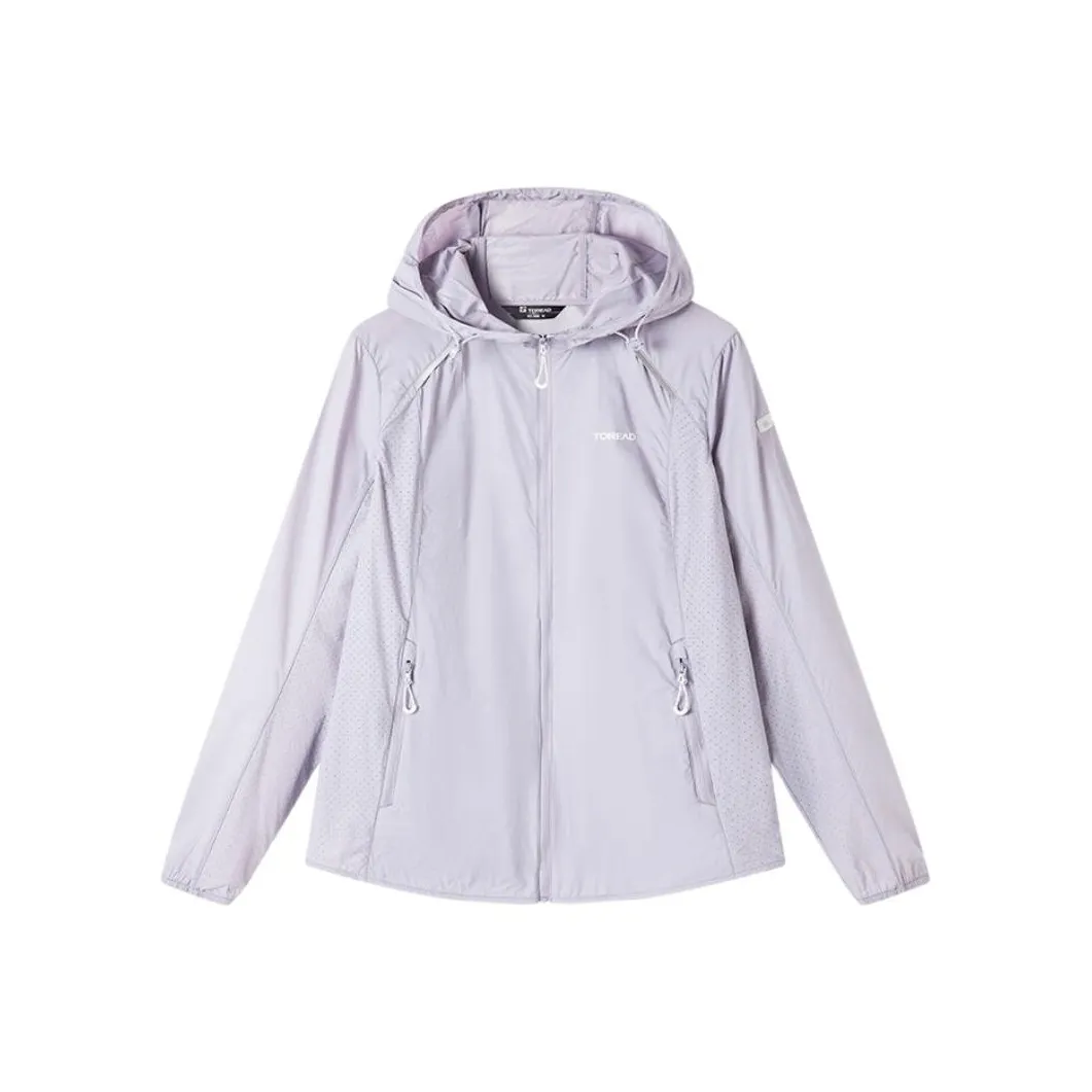 TOREAD УФ-защита Одежда с защитой от солнца Женская Сумеречный Фиолетовый Цвет