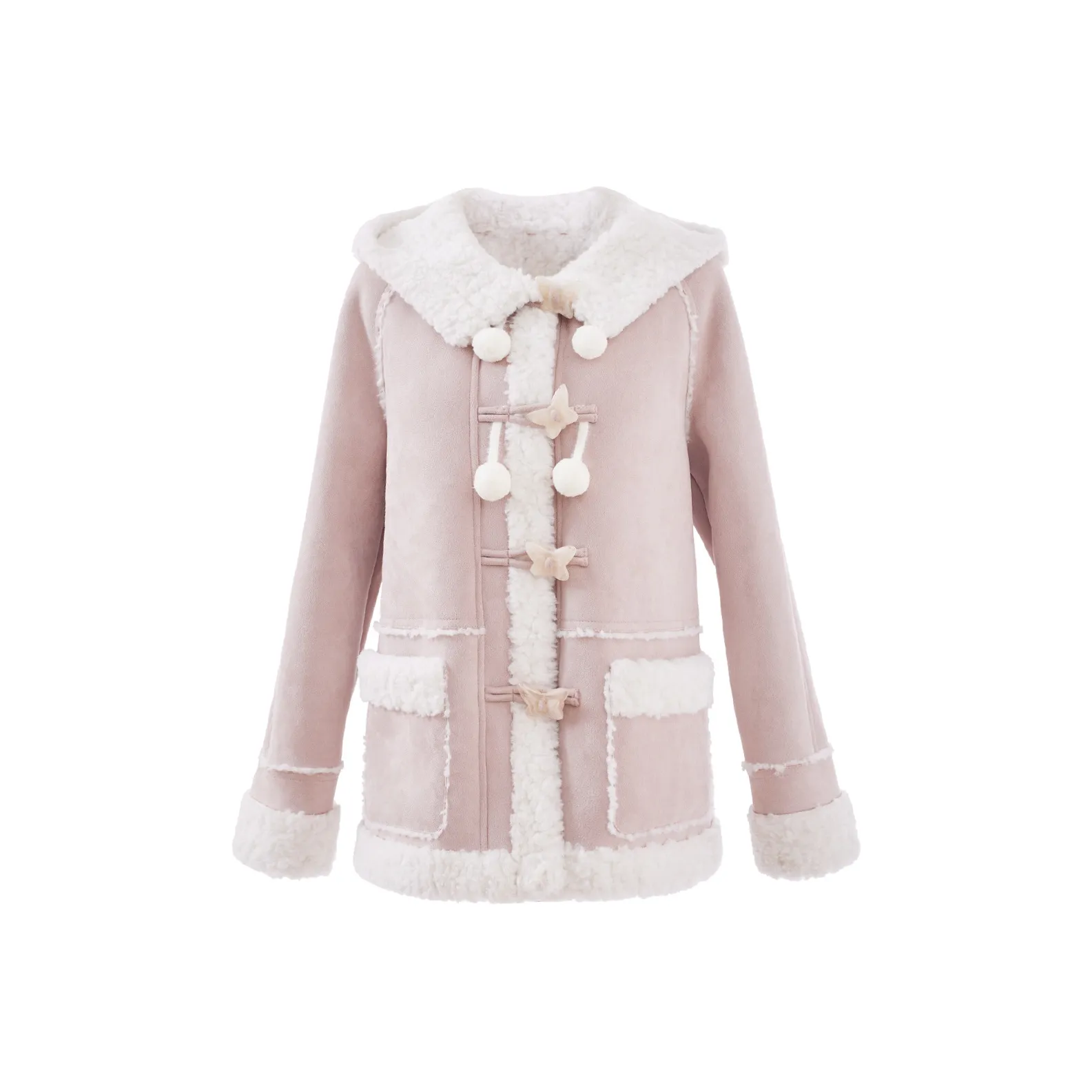 Blovelan Куртка Женская Балет Розовый