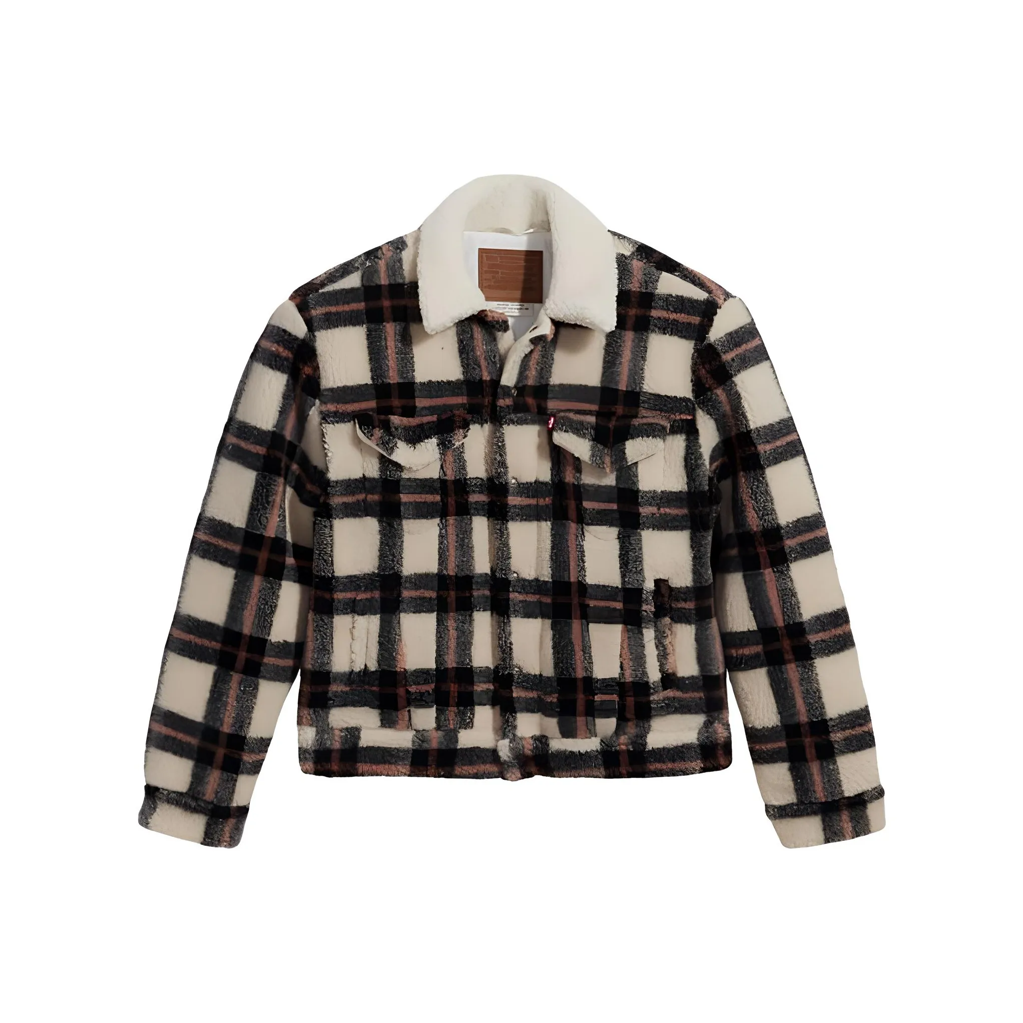 Levi's Бархат Feel Пальто Женское Белое