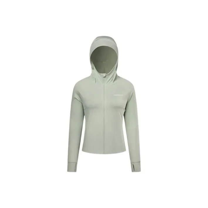 TOREAD Дышащая одежда с защитой от ультрафиолета женская шалфейно-зеленая