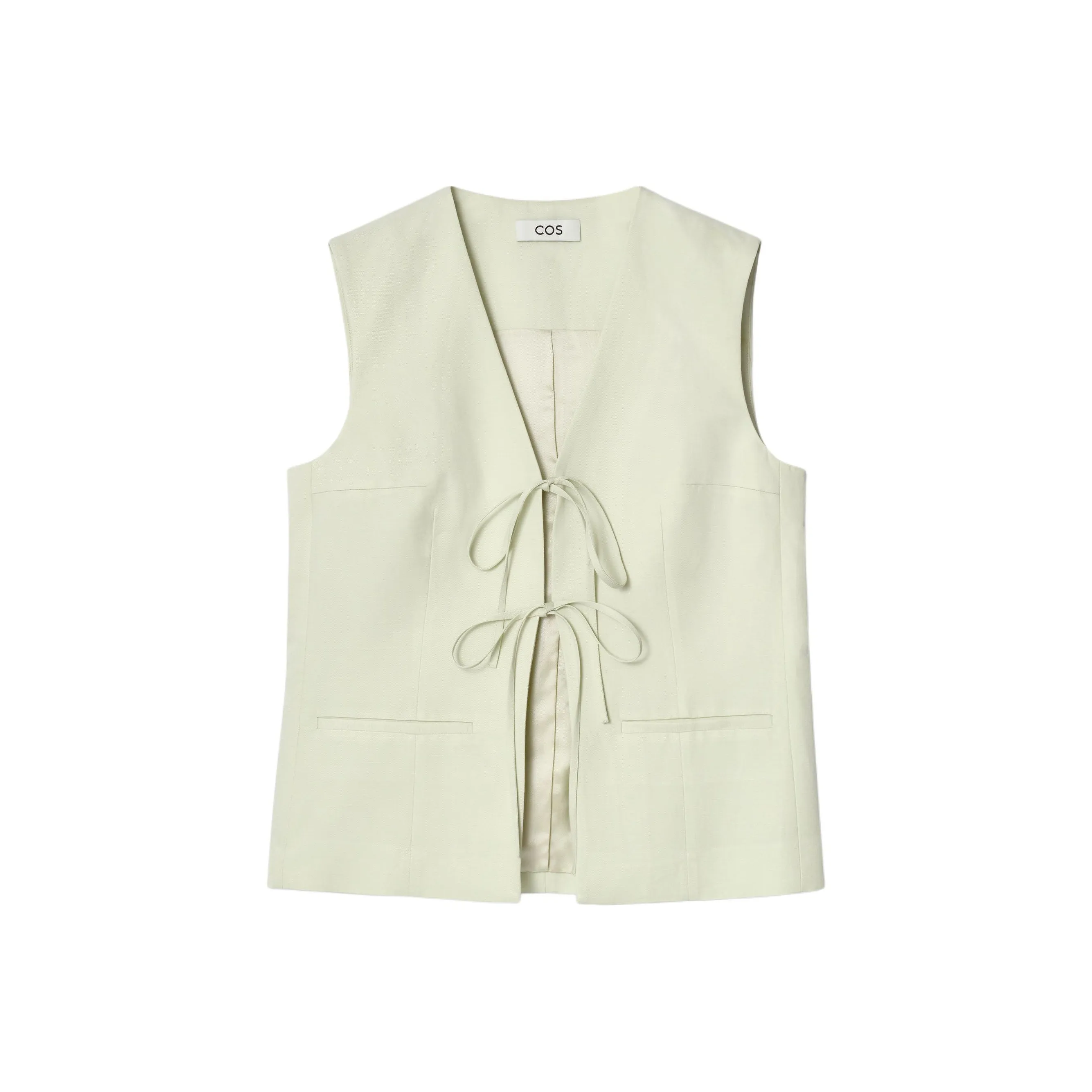 COS Vests Women's Green