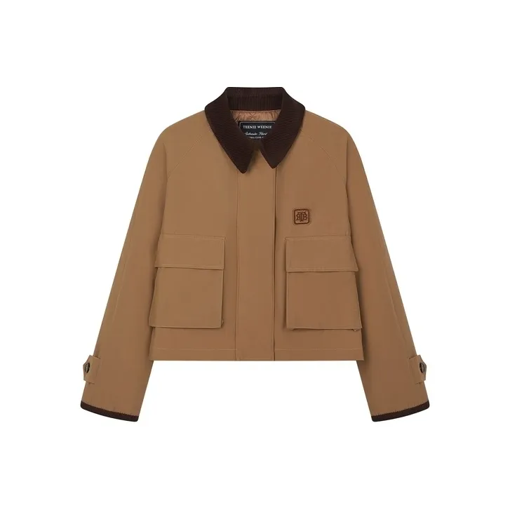 Teenie Weenie Puffer Jacket Women's Camel
