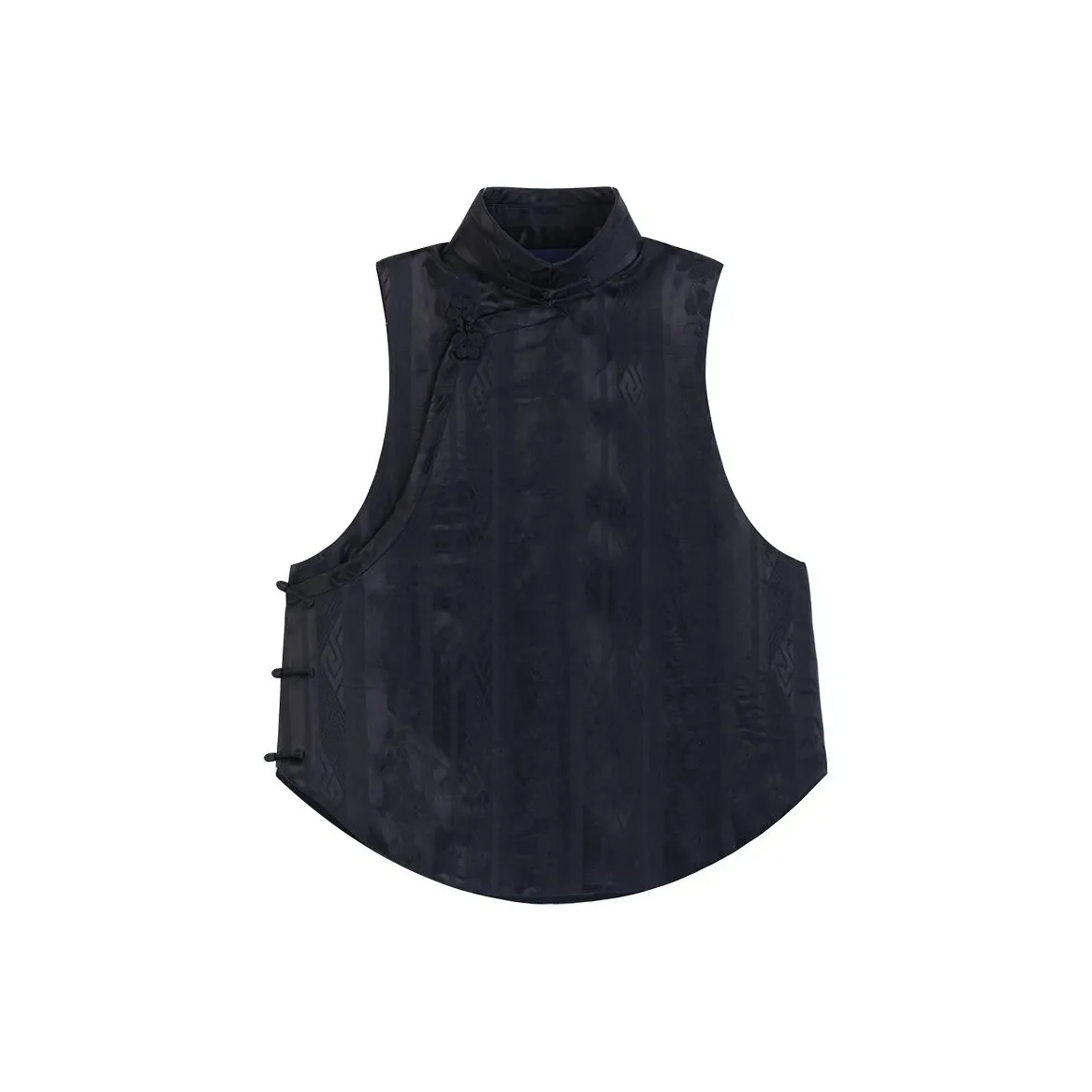 YICHENGFENGXU Жилет Женские Черный