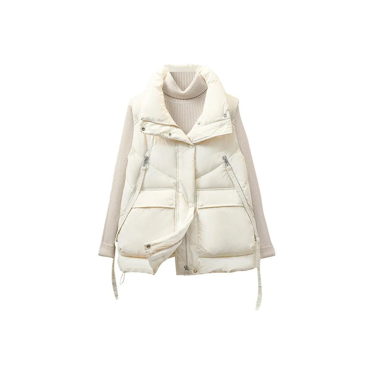 TOUCH Экрю Женские Жилеты