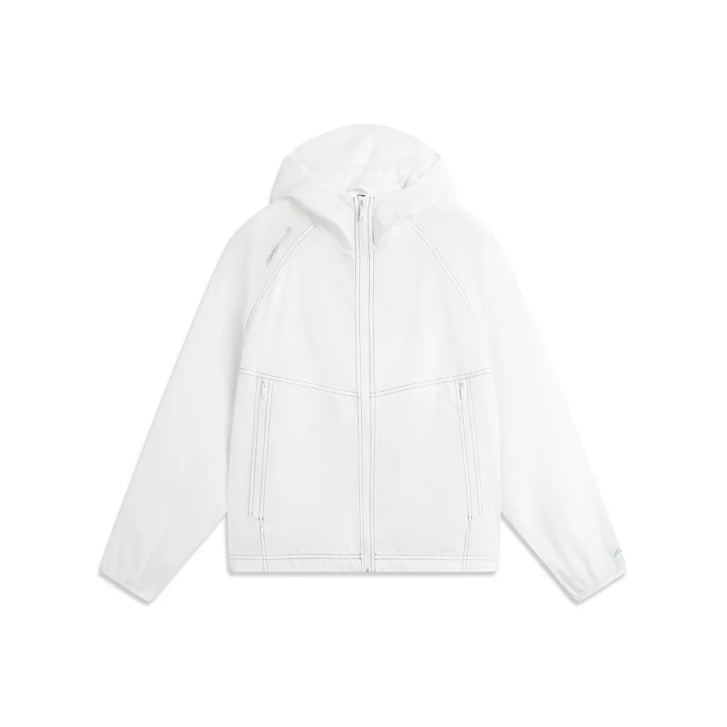 Лайнер Дышащий и Водонепроницаемый Легкий Хранение Одежда с Защитой от UV Женские Стандартный Белый