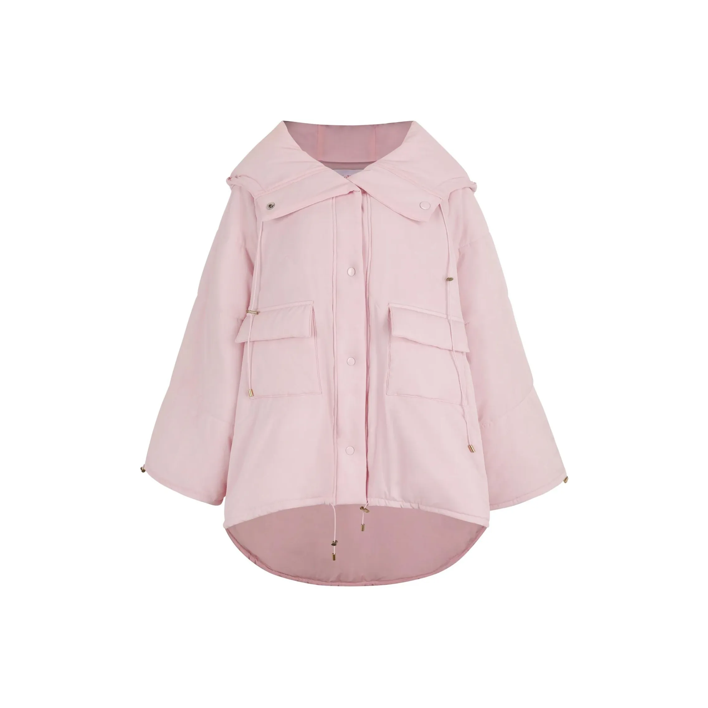 Selkie Коллекция FW24 Пуховая куртка Женская Кристально-розовая