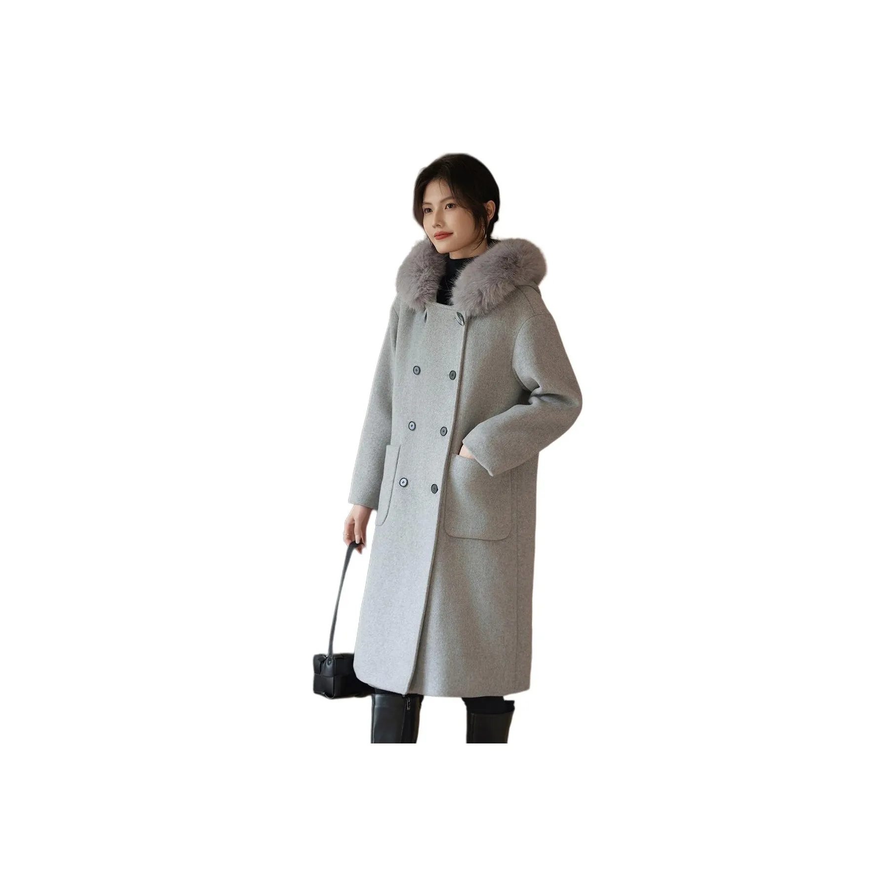 Still Quiet Куртка Женская Элегантная Серого цвета