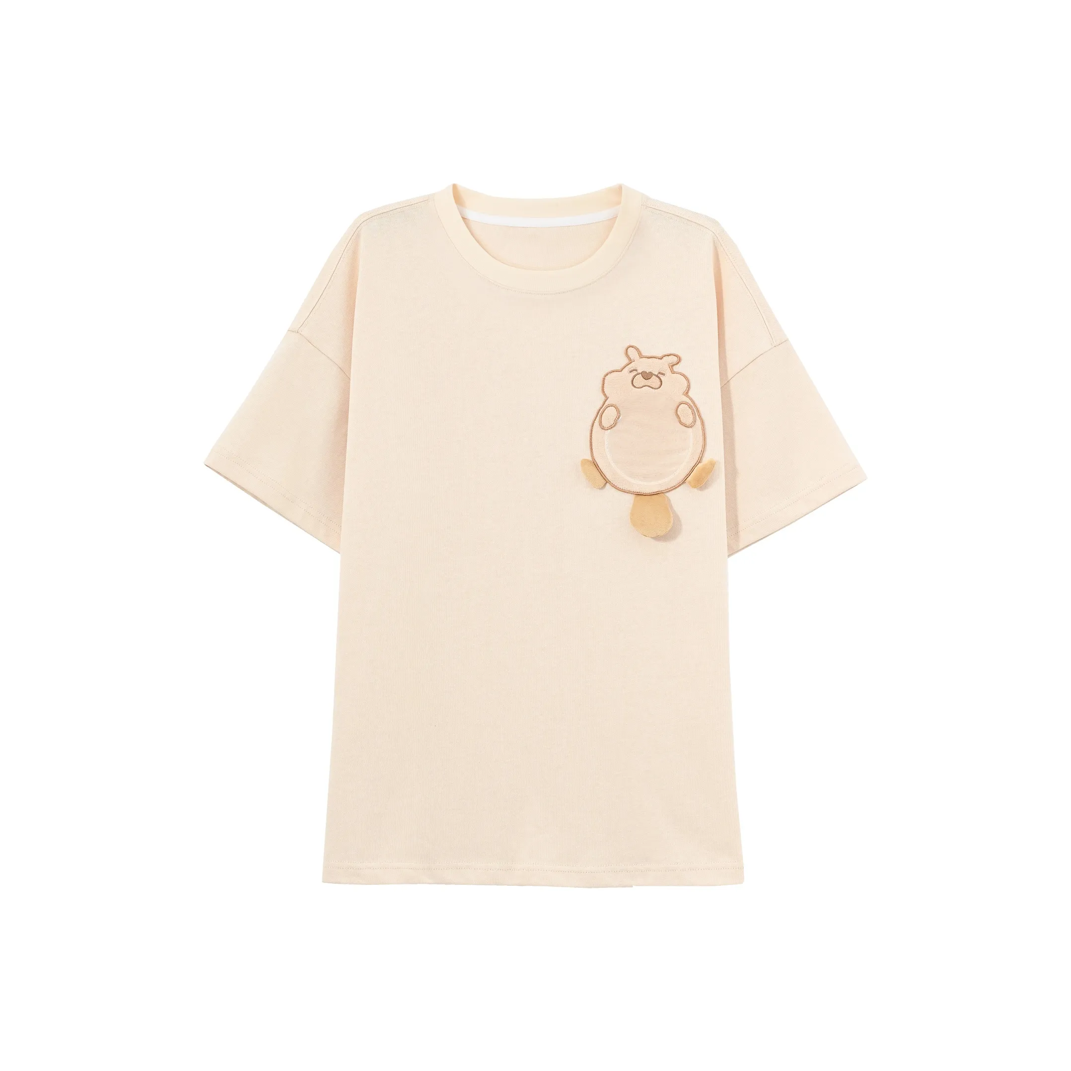 Snbl Бежево-желтые Женские футболки