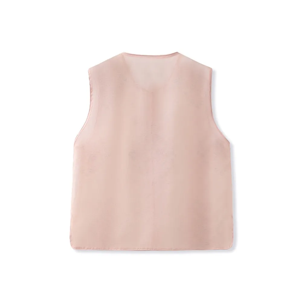 CHARM PICK Розовые Женские Жилеты