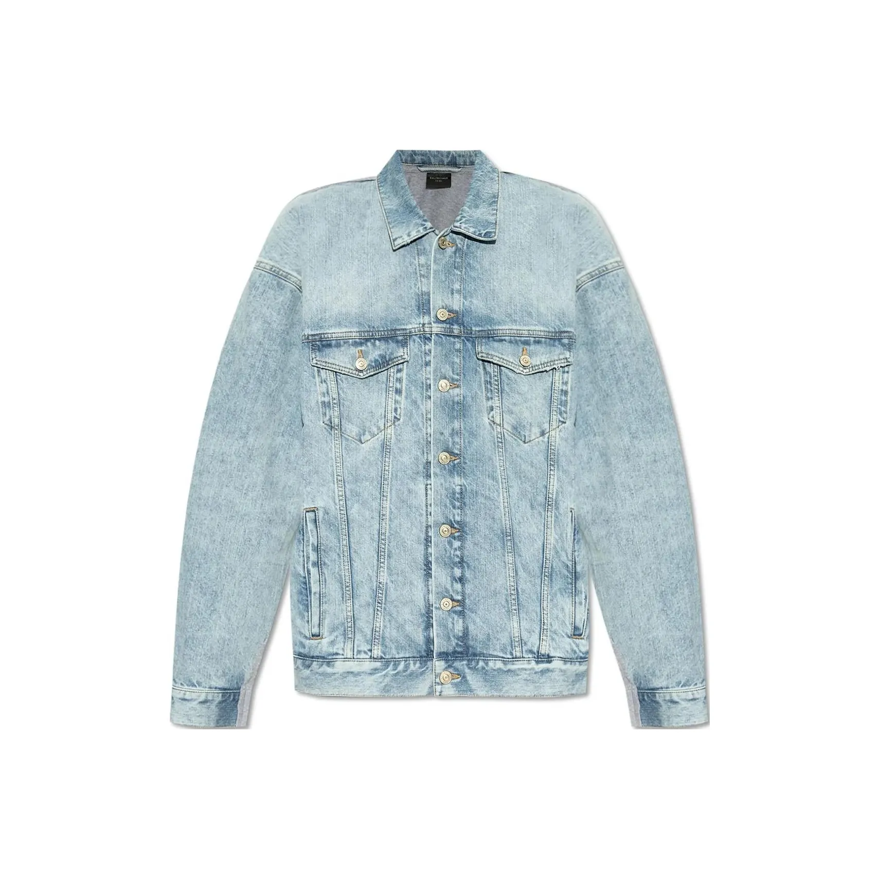 Balenciaga Bb Logo Denim Jacket