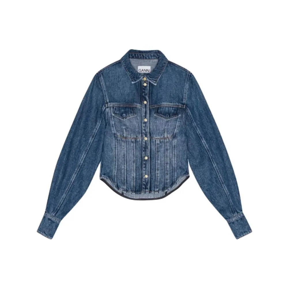 GANNI Denim Shirt