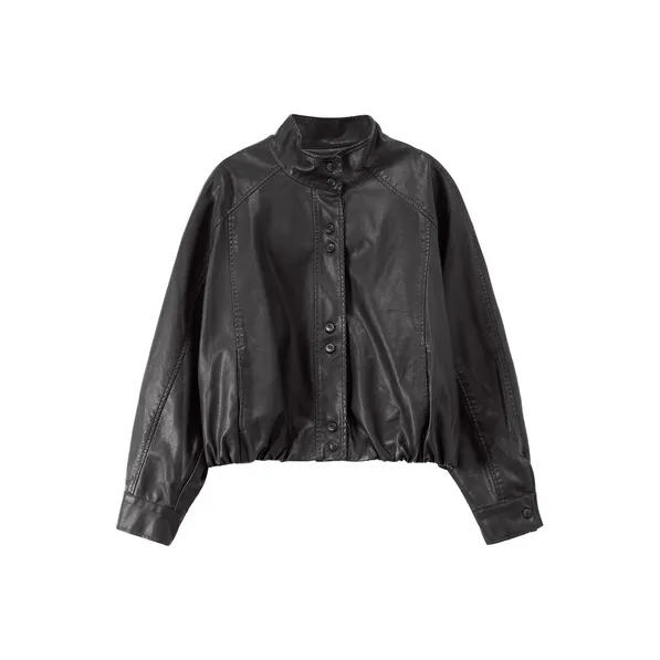 NO ONE ELSE Leather Jacket Women's