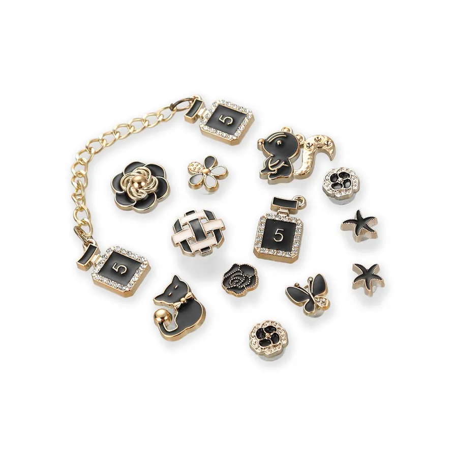 YOUWEI Металл Смола Сердце Мода Универсальный DIY Брелок для обуви Унисекс