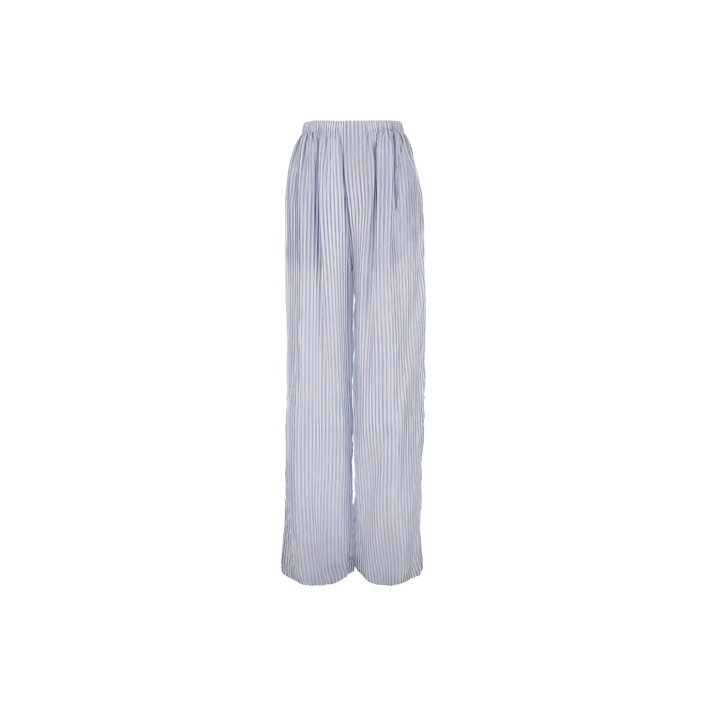 Balenciaga Striped Elastic Waist Pants