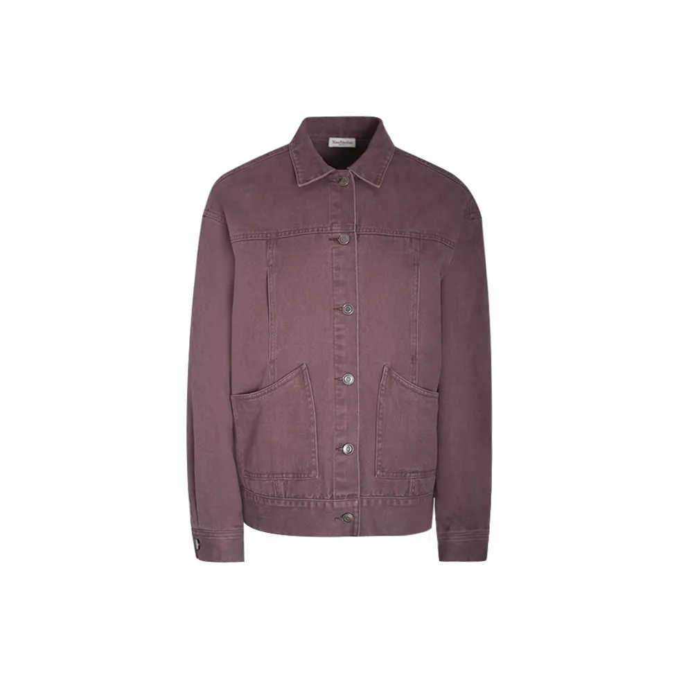 Little Pull Деним Куртка Женская Фиолетовая Potato