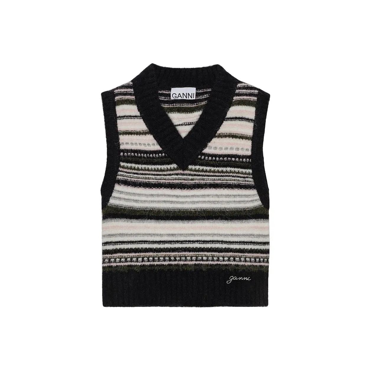 GANNI Черные Женские Жилеты