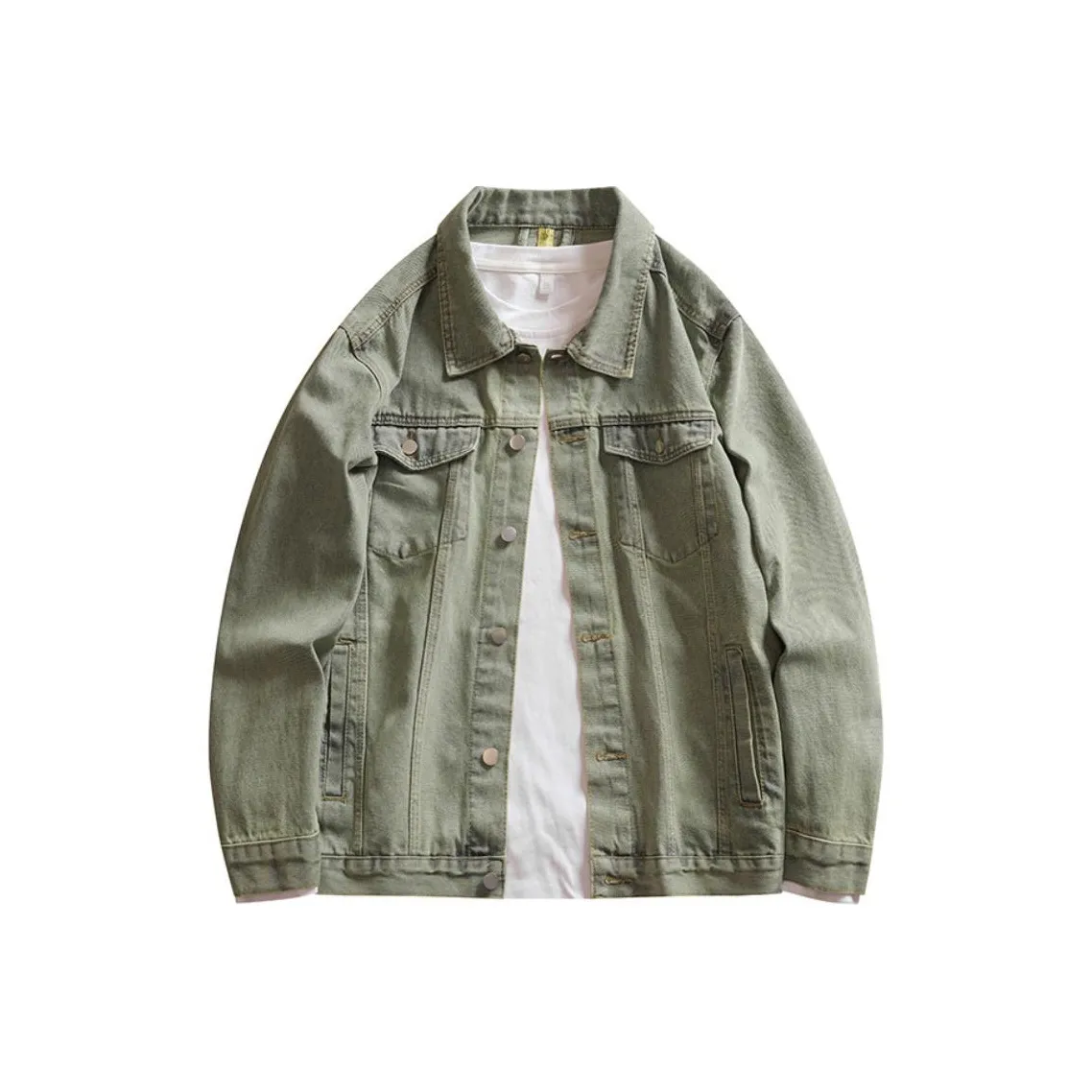 ROBINHOOD Деним Куртка Унисекс Желтый Грязь