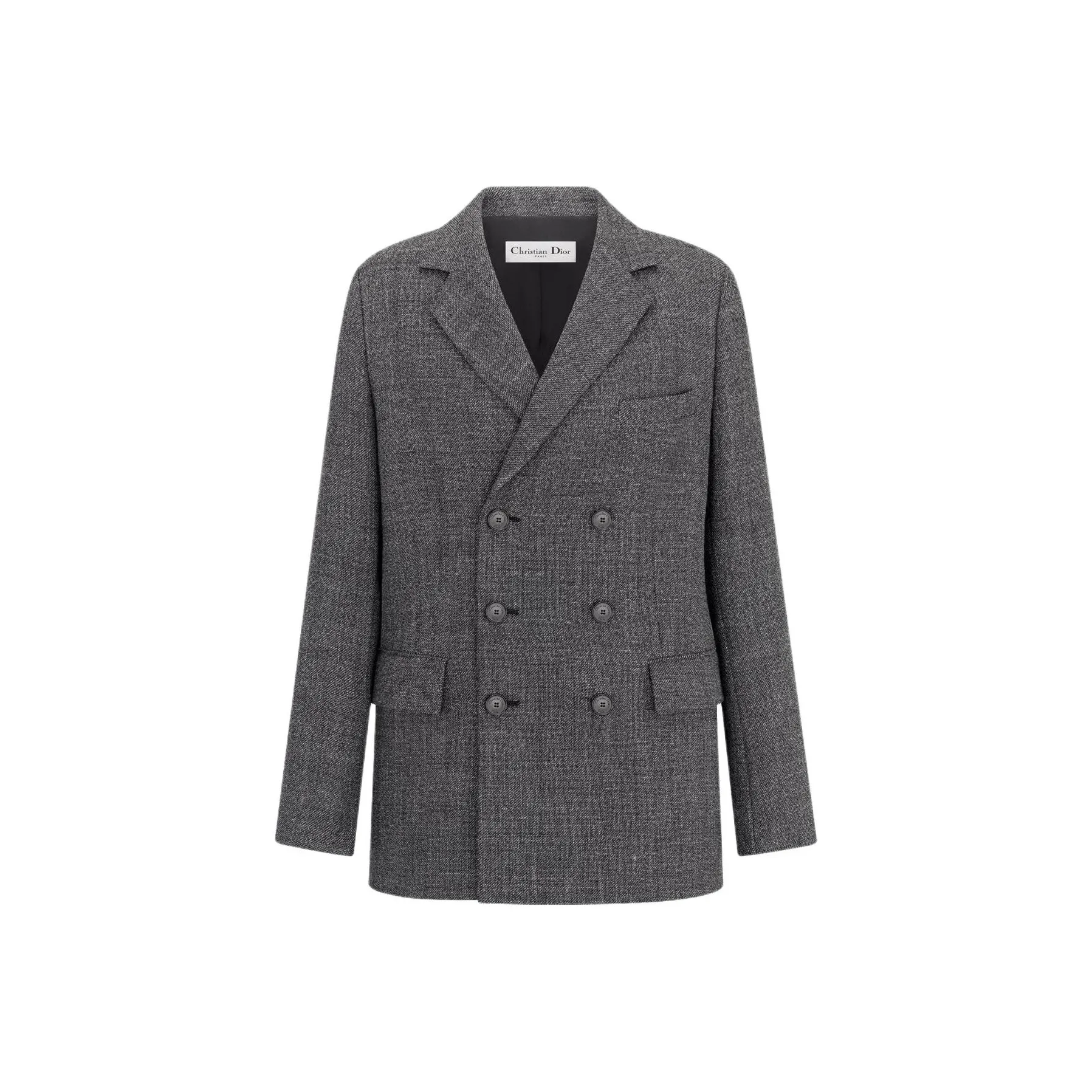 DIOR SS25 Spring Summer Ready to Wear Collection Business Suit Coat Women's Gray