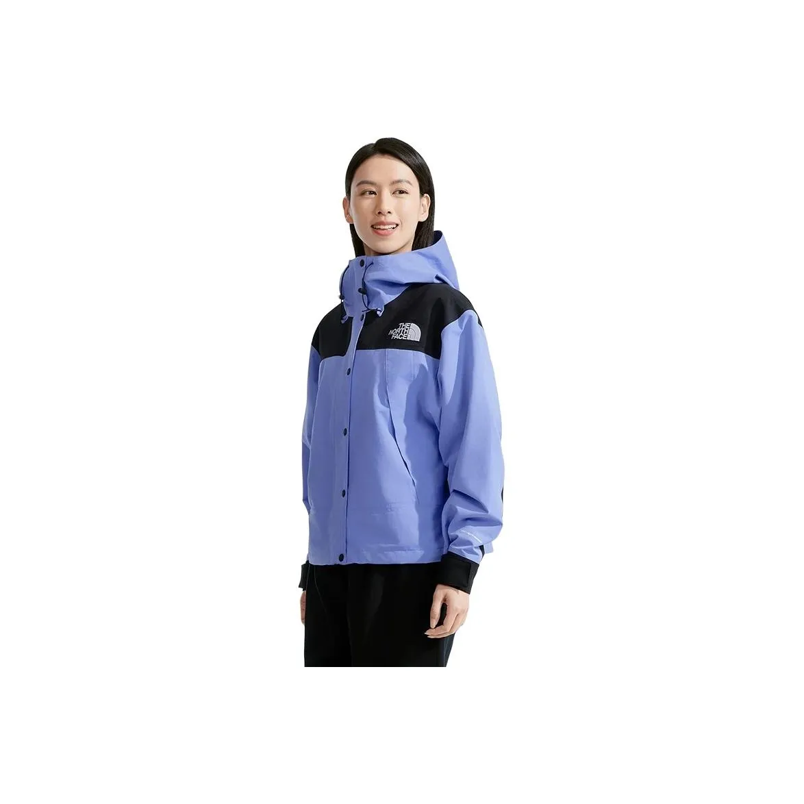 THE NORTH FACE Women's DryVent Mono Mountain Short Jacket Virtual Blue/TNF Black