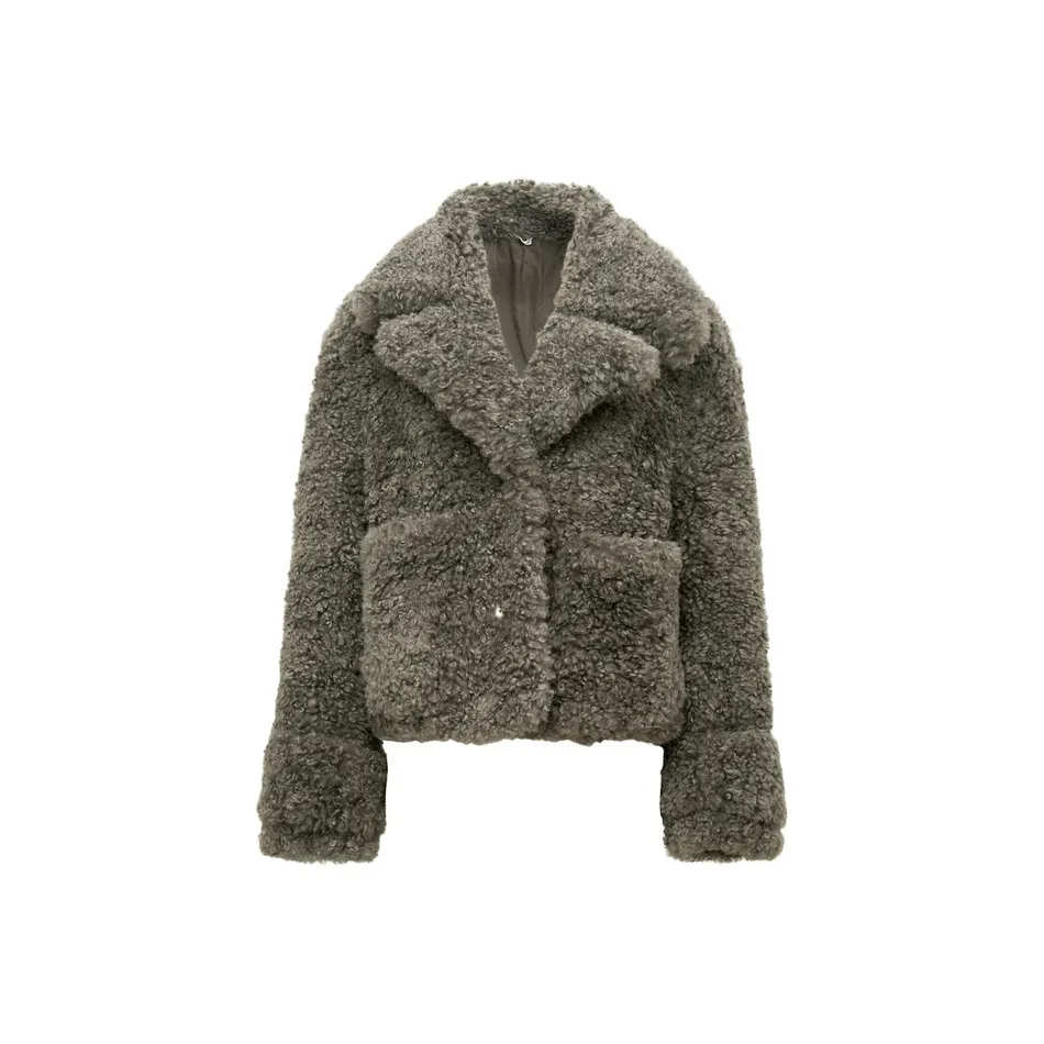 Lost In Echo Velvet feel Coat Unisex