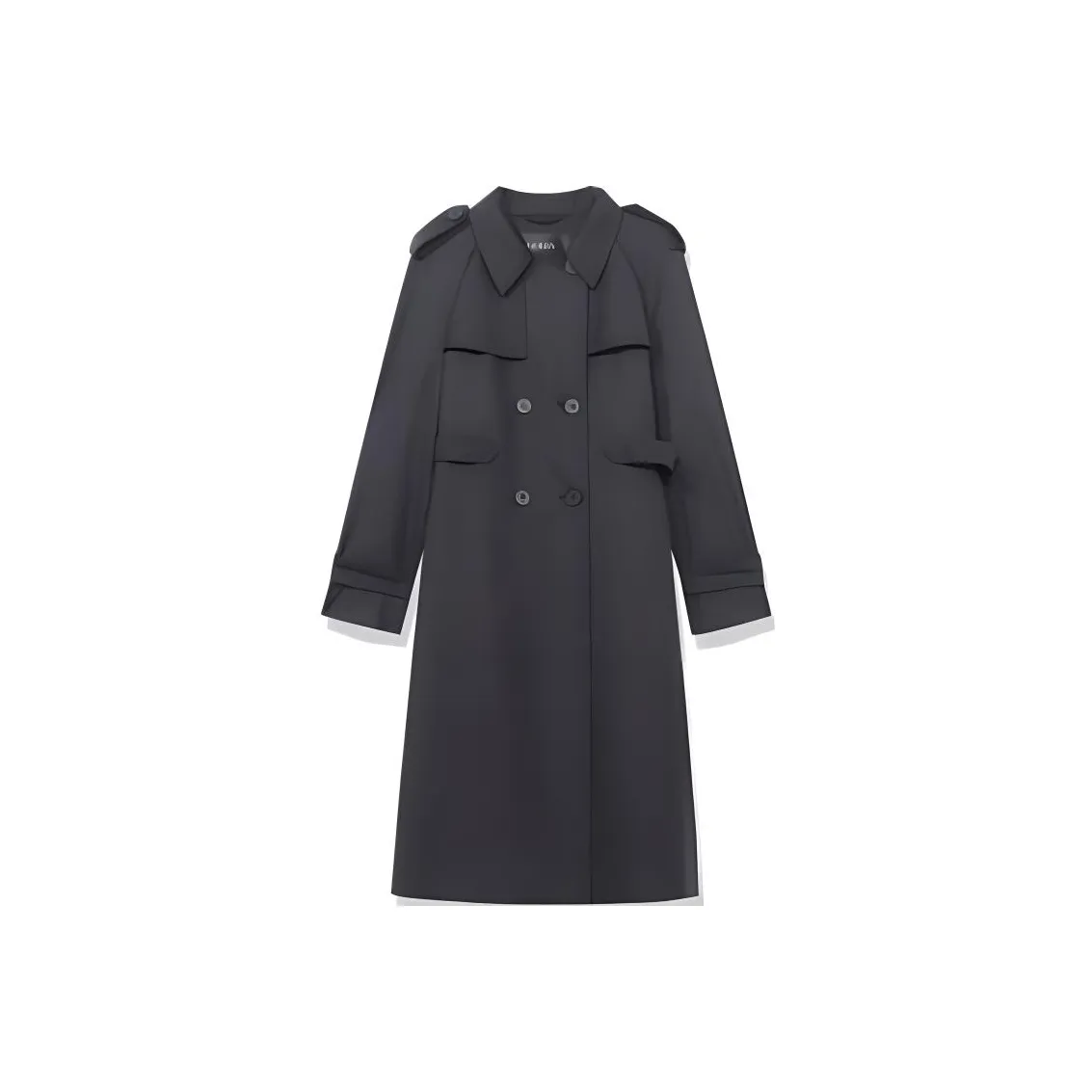 GOELIA Trench Coats Women's 00B Black