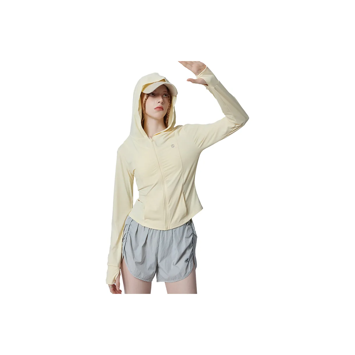 GUUKA TECH Тренчкот Женский Светло-Желтый