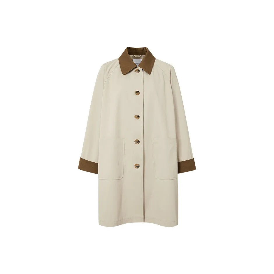 Hopeshow Тренчкот Женский Хаки