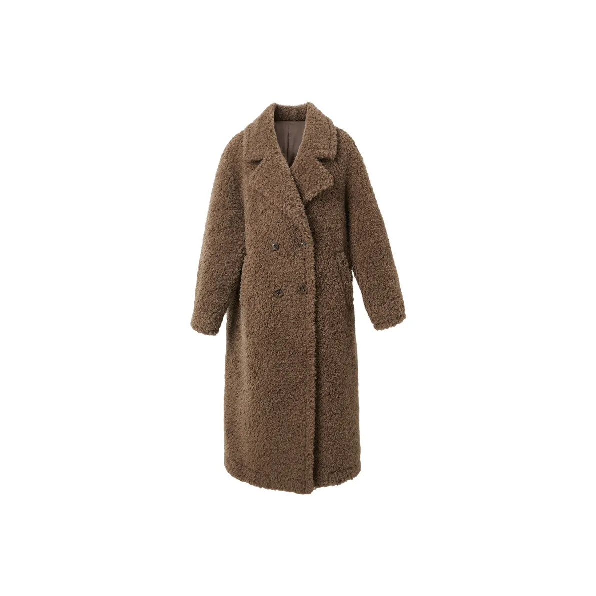 3COLOUR Мех Женский Фундуковый Коричневый