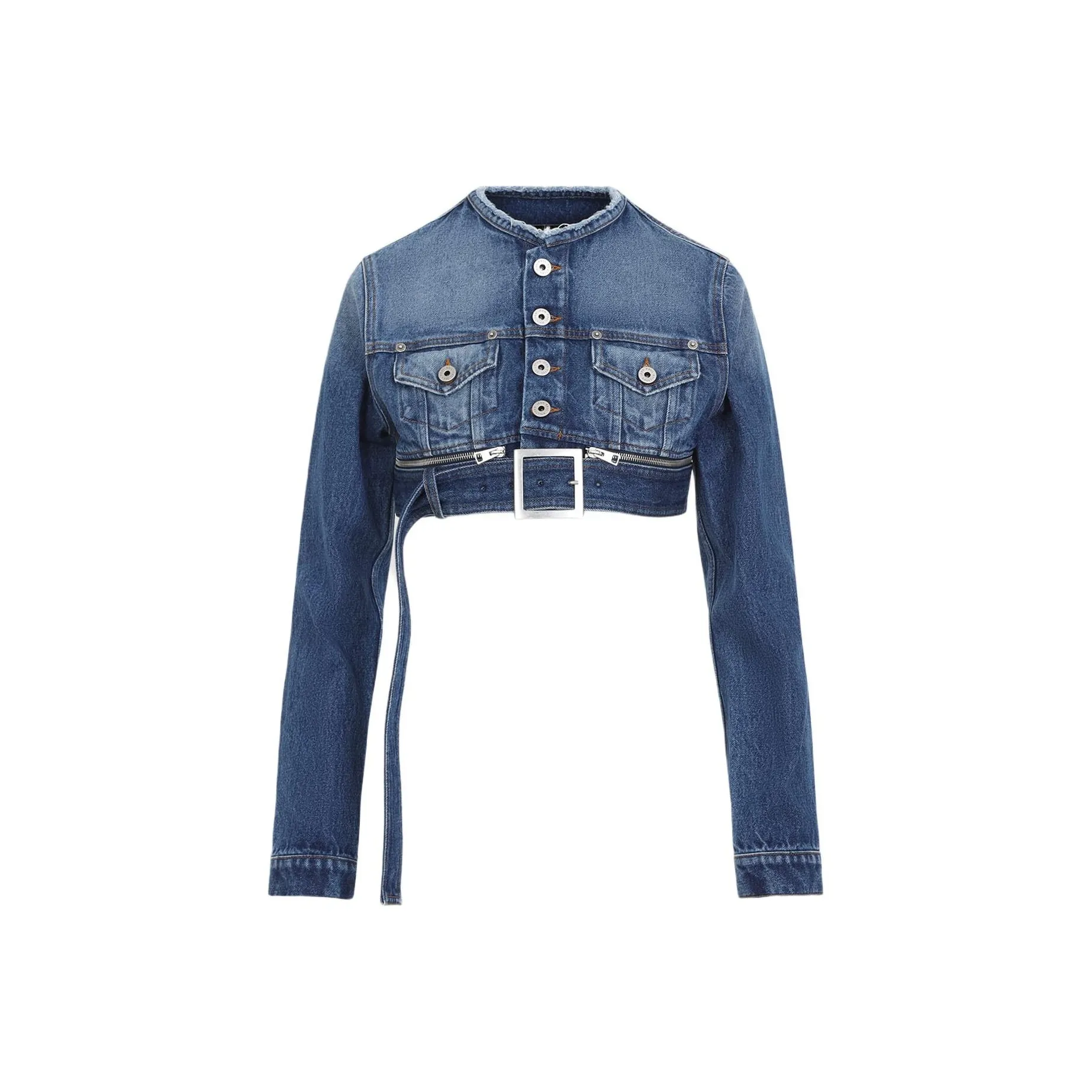 video nike sportswear dirk nowitzki air force Super Cropped Jacket 'Vintage Blue'