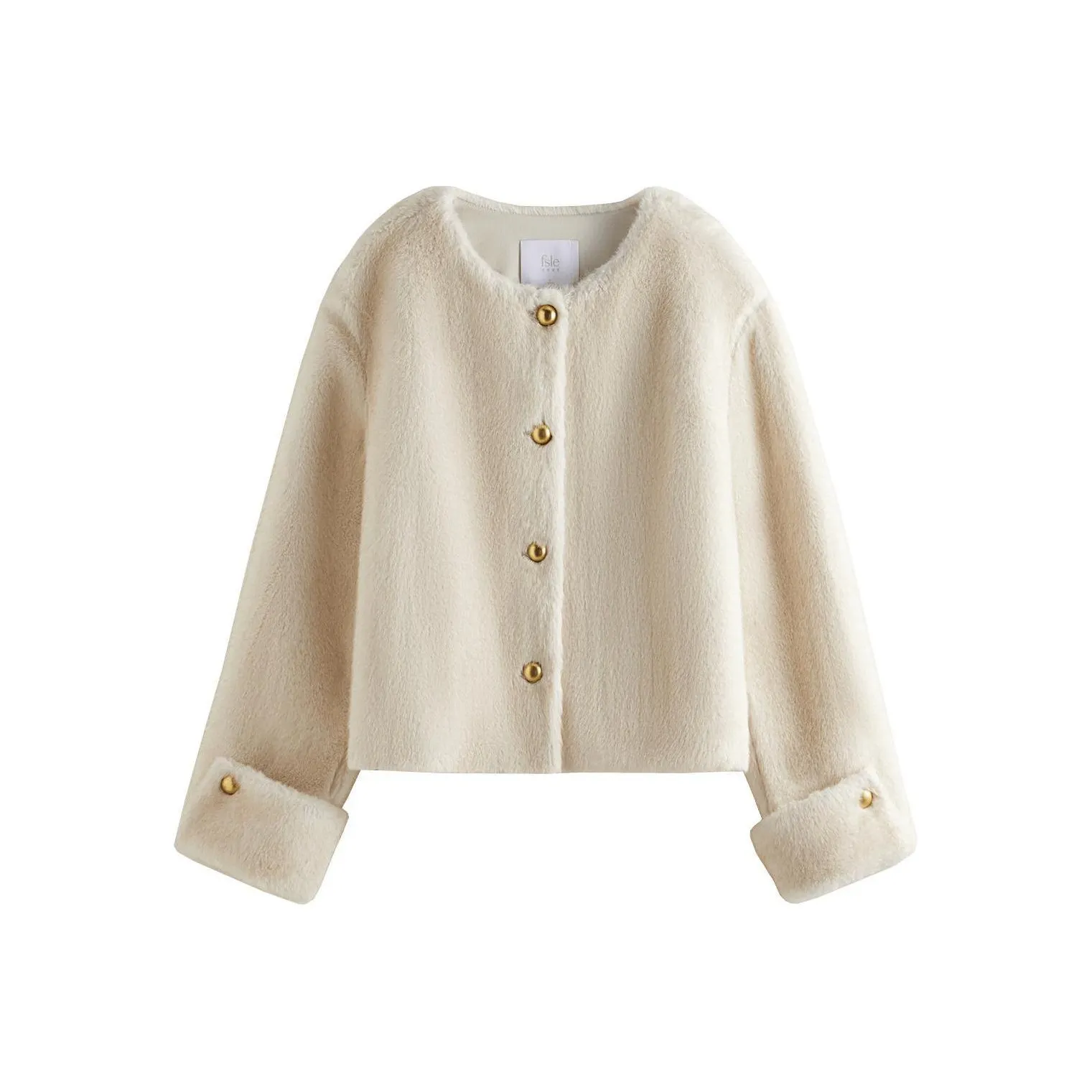 FANSILANEN Simple Бархат Куртка Женская