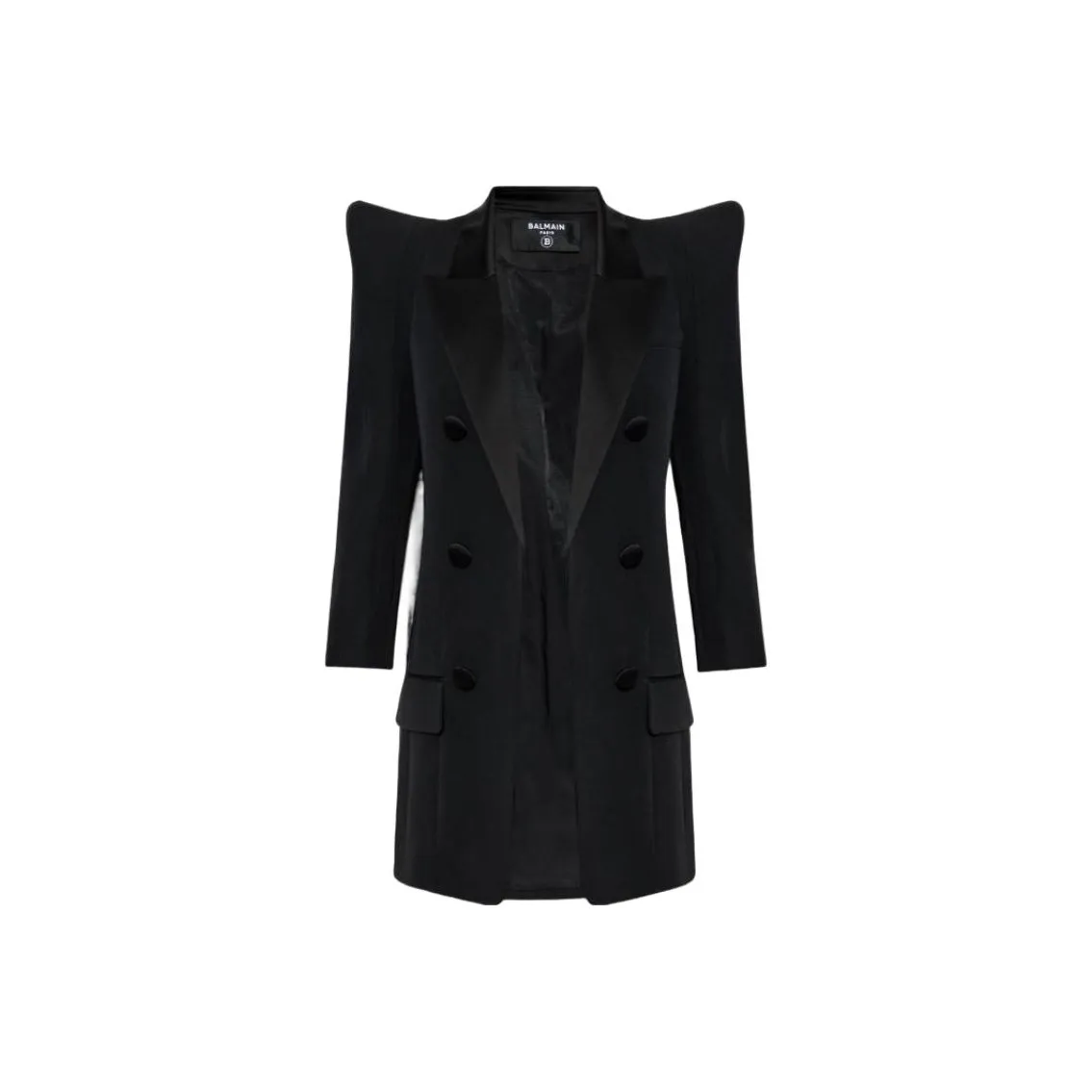 BALMAIN Business Suits Women's Black
