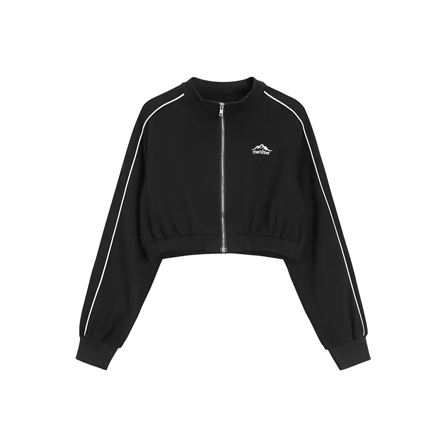 PAIN OR PLEASURE Укороченное пальто женское черное