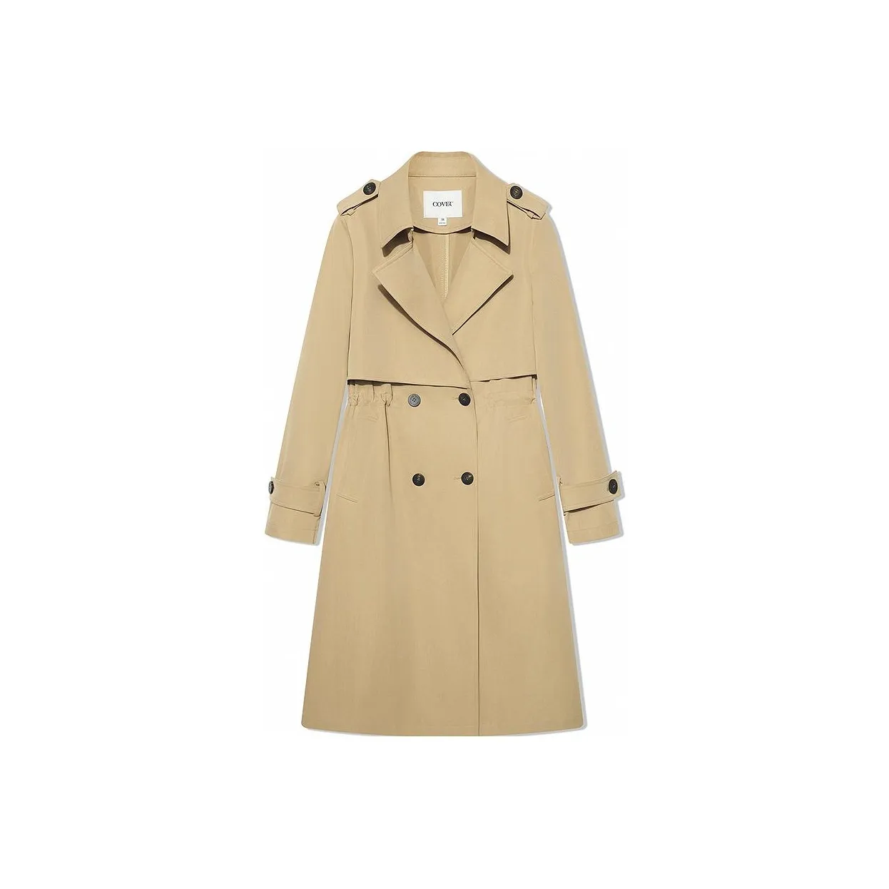 COVERINS Тренчкот Женский CAMEL