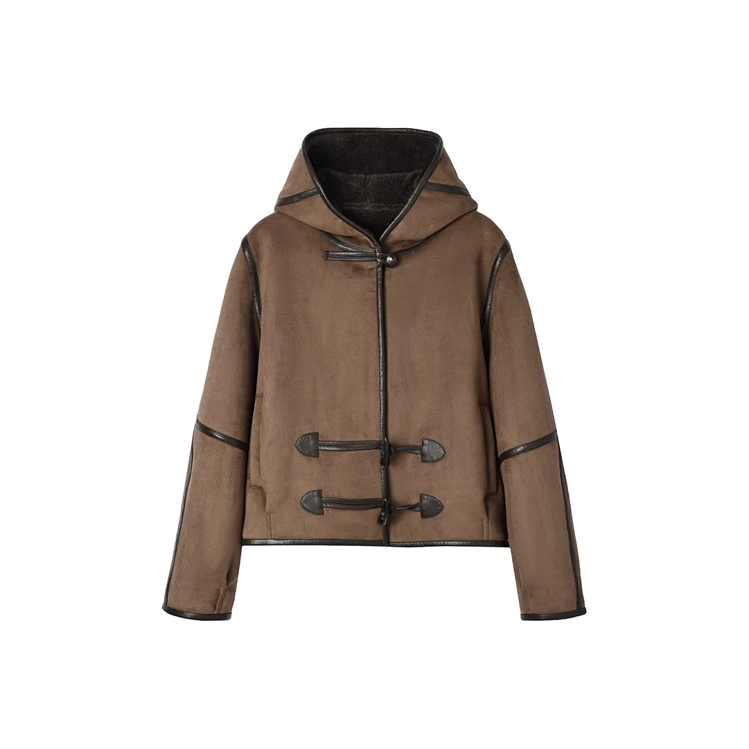 SINBOS Мех Женские Paulownia Кофе