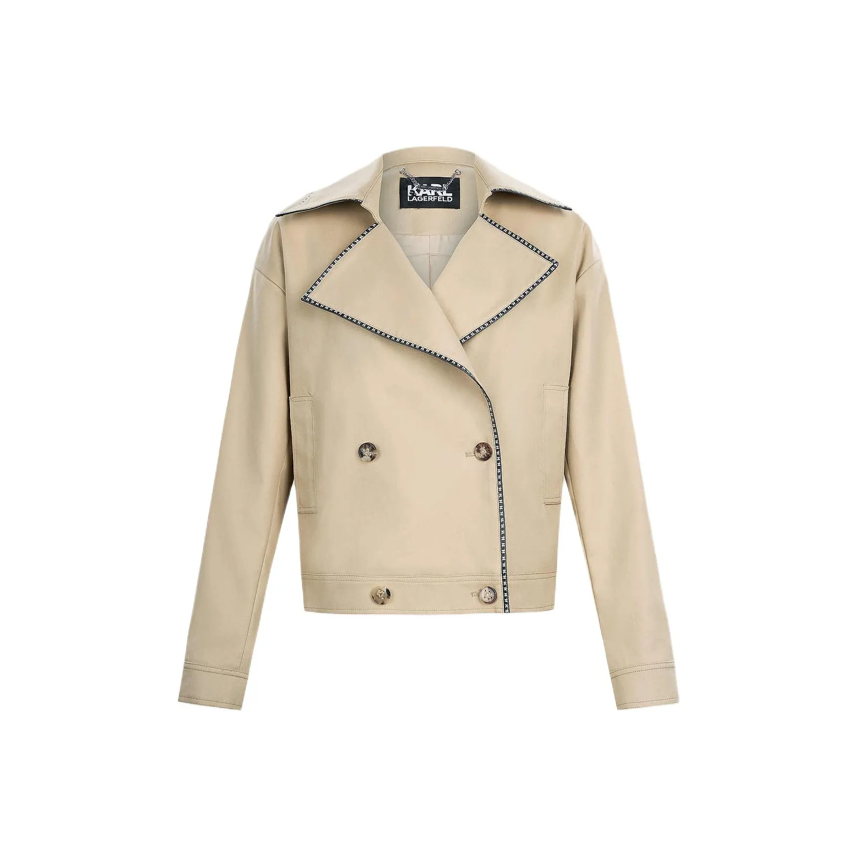 Karl Lagerfeld Тренчкот Женские CAMEL