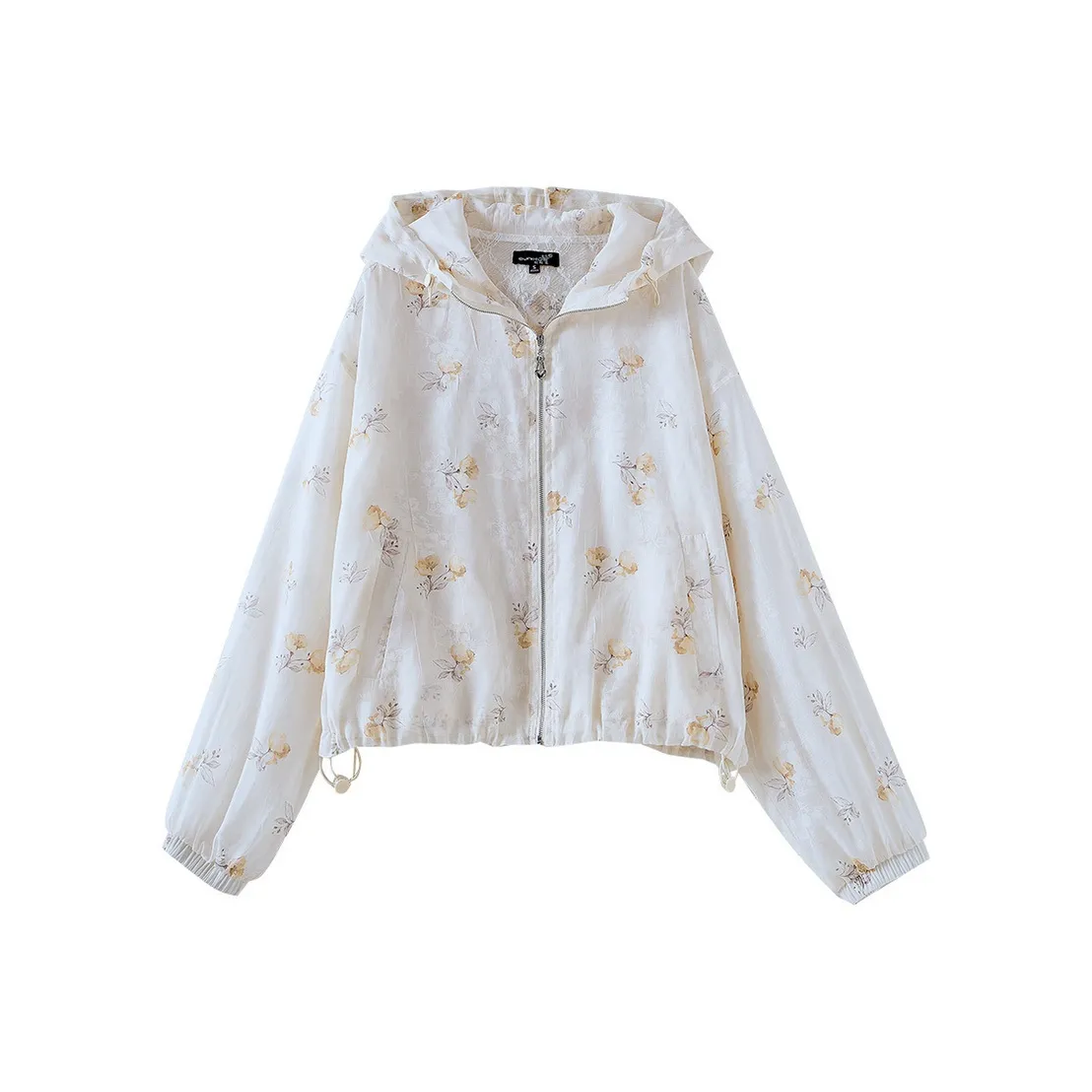 OUNIXUE Весна Укороченное Пальто Женское Многоцветное