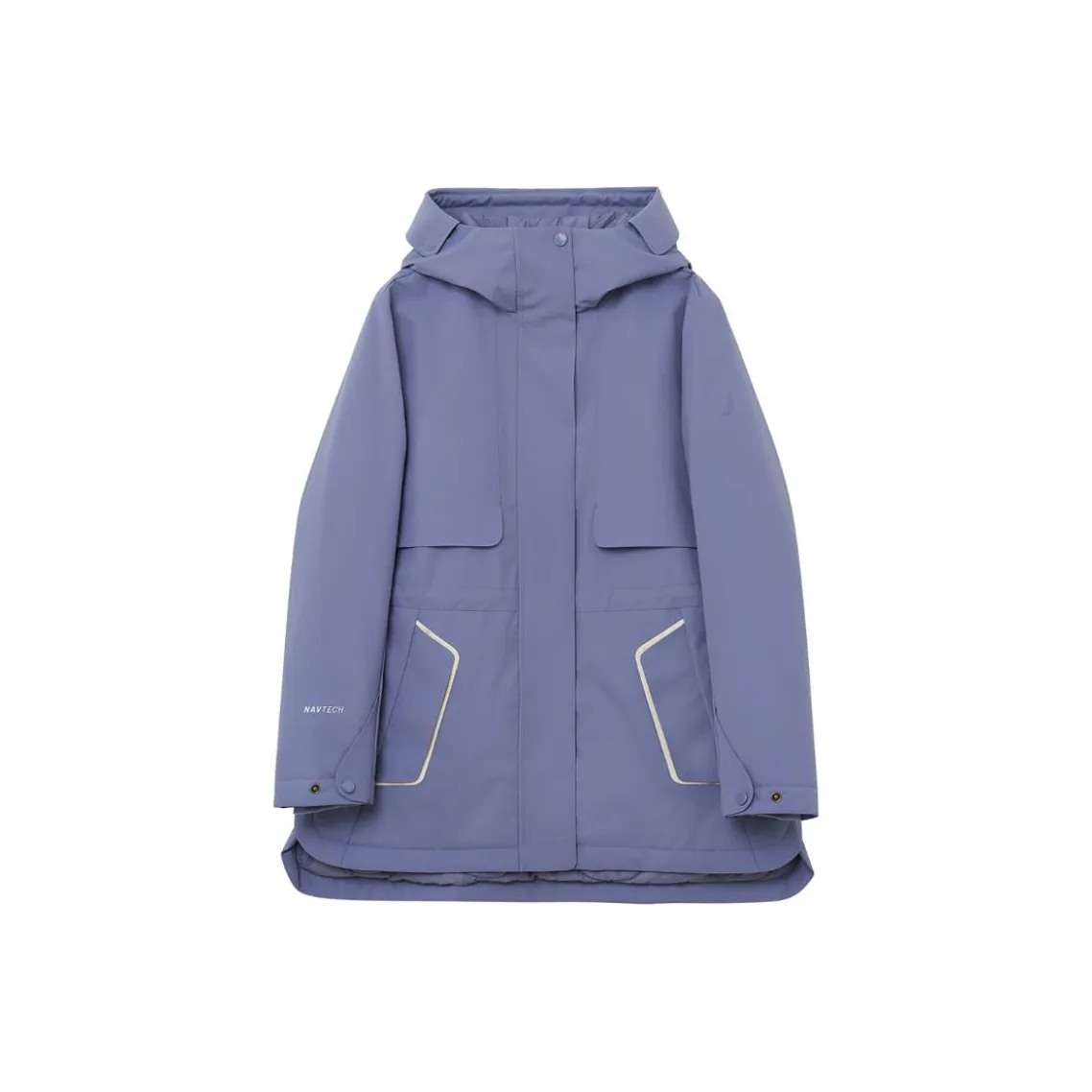 NAUTICA Trench Coat Women's Purple