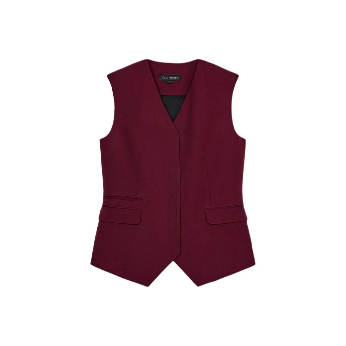 ZARA ZW Series Vest Women's Dark Red