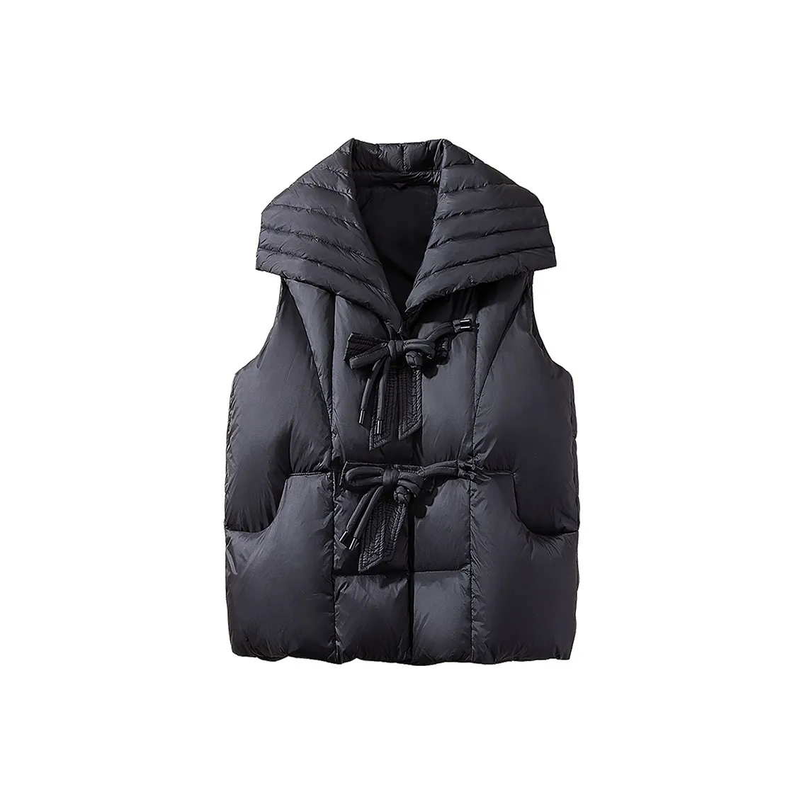 Cypress House Жилет Женские Черный