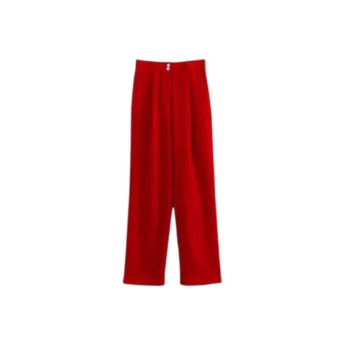 RONRON Red Женские Повседневные Брюки
